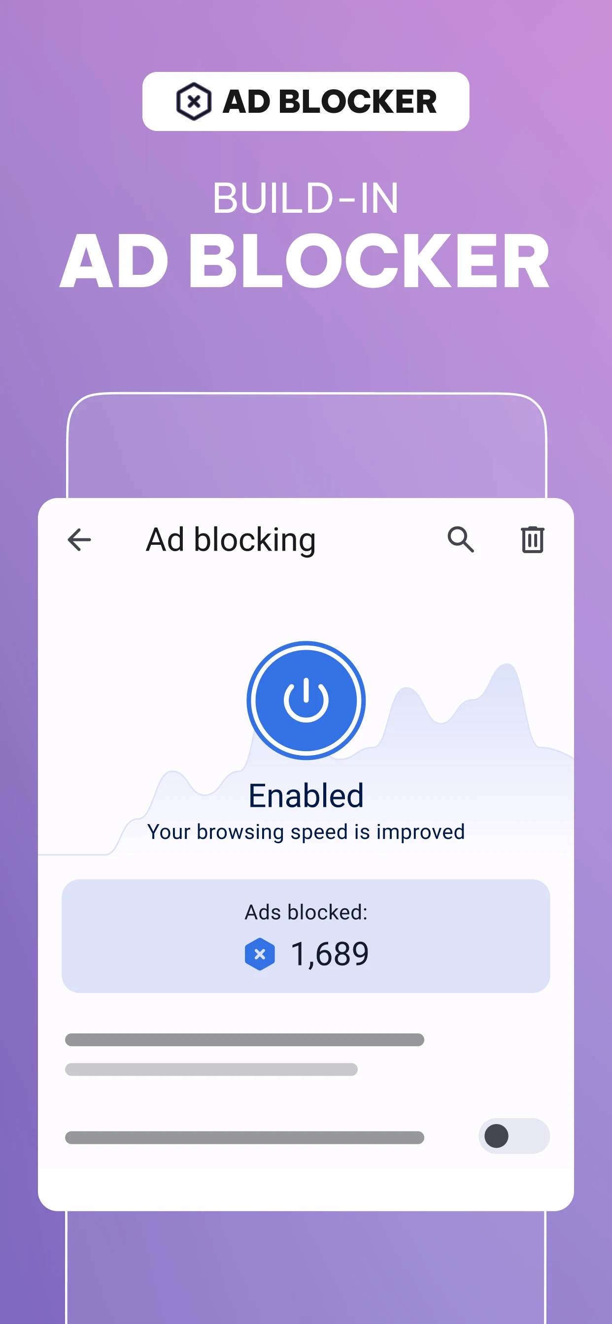 Opera browser beta with AI screenshot